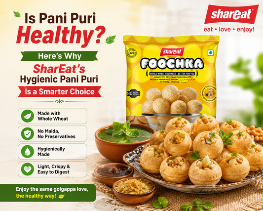 Is Pani Puri Healthy? Here's Why SharEat's Hygienic Pani Puri Is a Smarter Choice