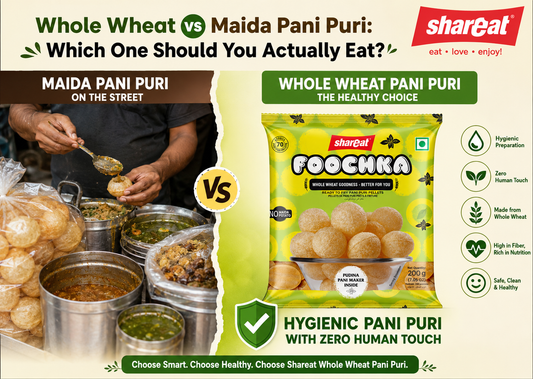 Whole Wheat vs Maida Pani Puri: Which One Should You Actually Eat?