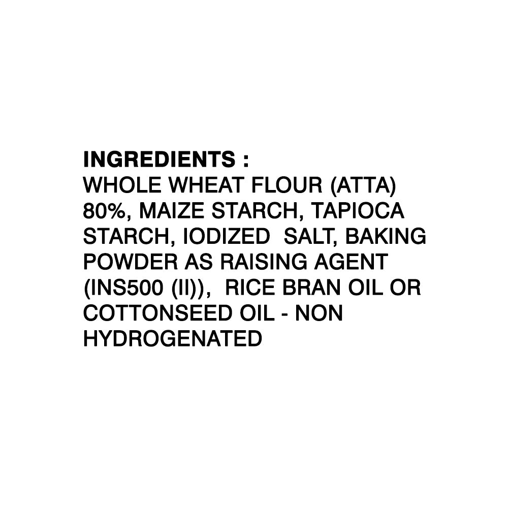 Whole Wheat Pani Puri Raw Puris – 200g (Approx. 80 Puris)