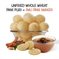Party Pack - Whole Wheat Paini Puri and Ragi Pani Puri with Different Pani makers, Minimos, & Jall Ball Mint Kit