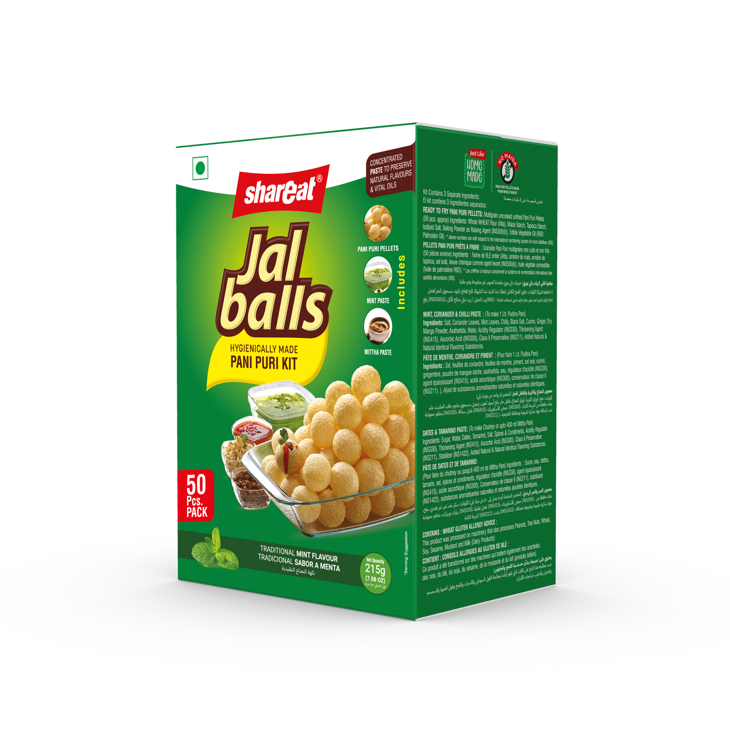 Pani Puri Mint Flavour Kit