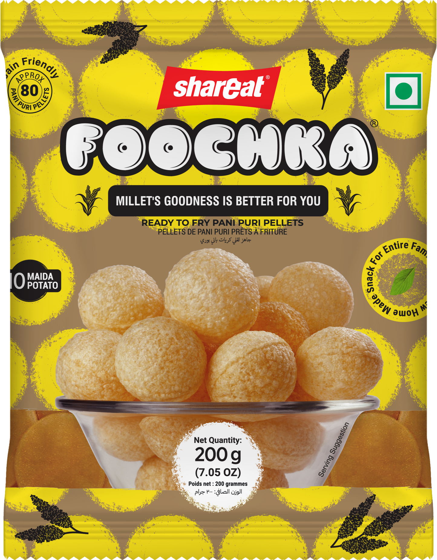 Shareat Millet Pani Puri with traditional taste and modern health trends