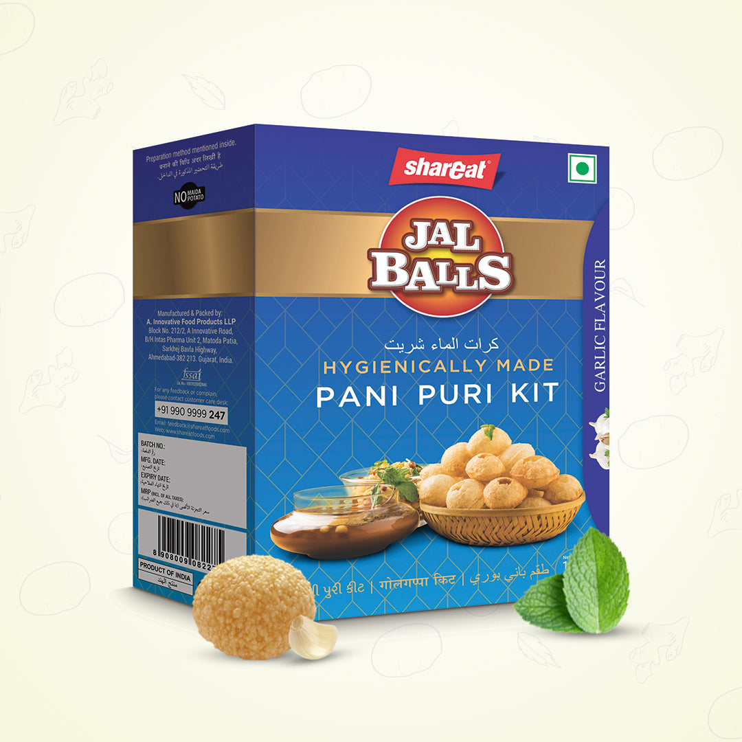 Pani Puri Garlic Flavour Kit